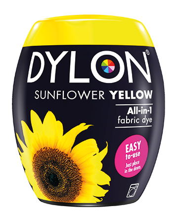 Sunflower Yellow Machine Dye Pod